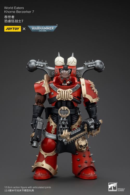 World Eater - Lord Invictus (Steel Bull Rider) / Khorne Berserker 1/18