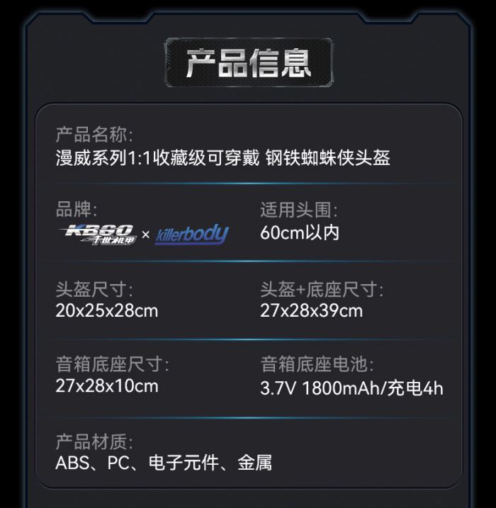 Iron Spider helmet 1/1