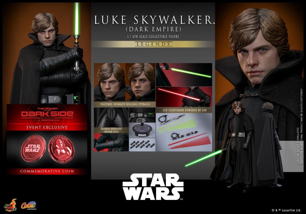 Star Wars - LUKE Luke Skywalker (Dark Empire) 1/6