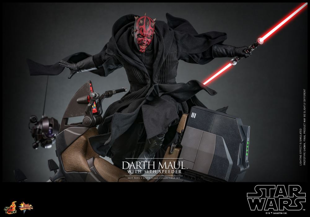 Star Wars Episode 1: The Phantom Menace Darth Maul Flying Bike 1/6