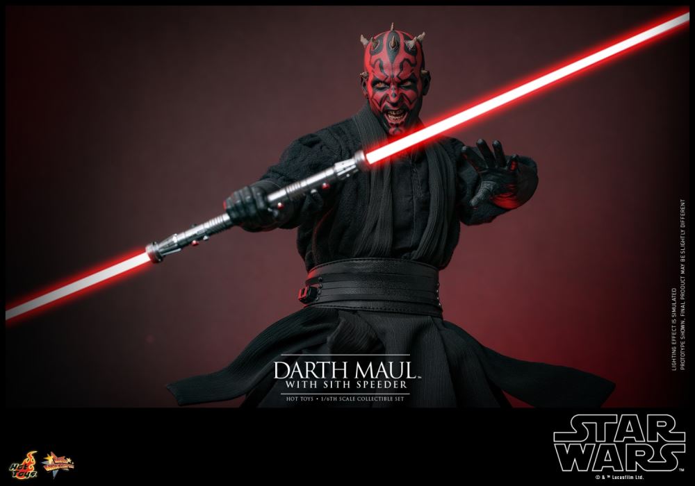 Star Wars Episode 1: The Phantom Menace Darth Maul Flying Bike 1/6