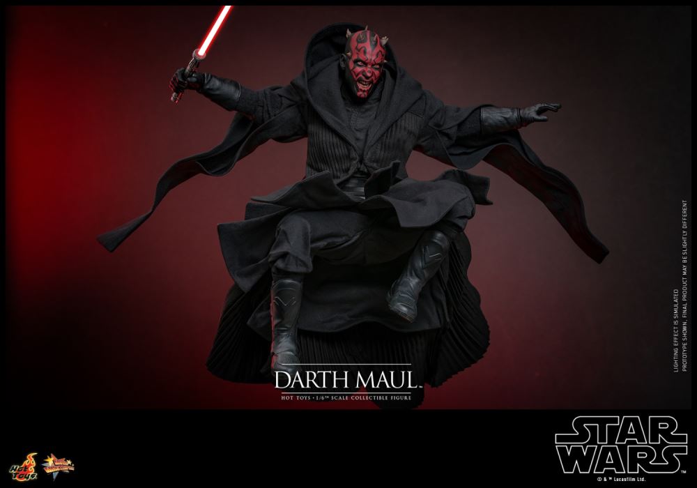 Star Wars Episode 1: The Phantom Menace Darth Maul Flying Bike 1/6