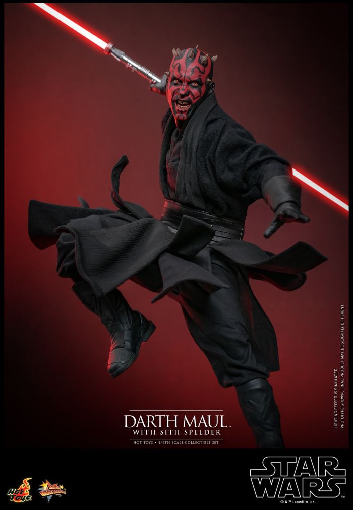 Star Wars Episode 1: The Phantom Menace Darth Maul Flying Bike 1/6