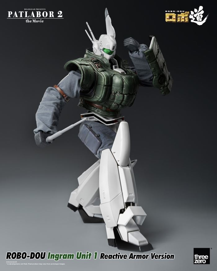 Robo-Dou Ingram Reactive Armor equipped Units 1 to 3