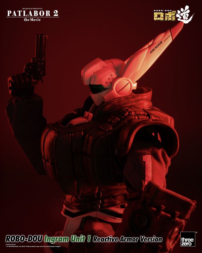 Robo-Dou Ingram Reactive Armor equipped Units 1 to 3