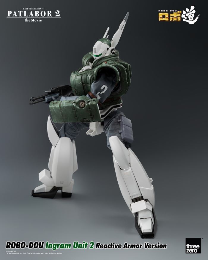 Robo-Dou Ingram Reactive Armor equipped Units 1 to 3
