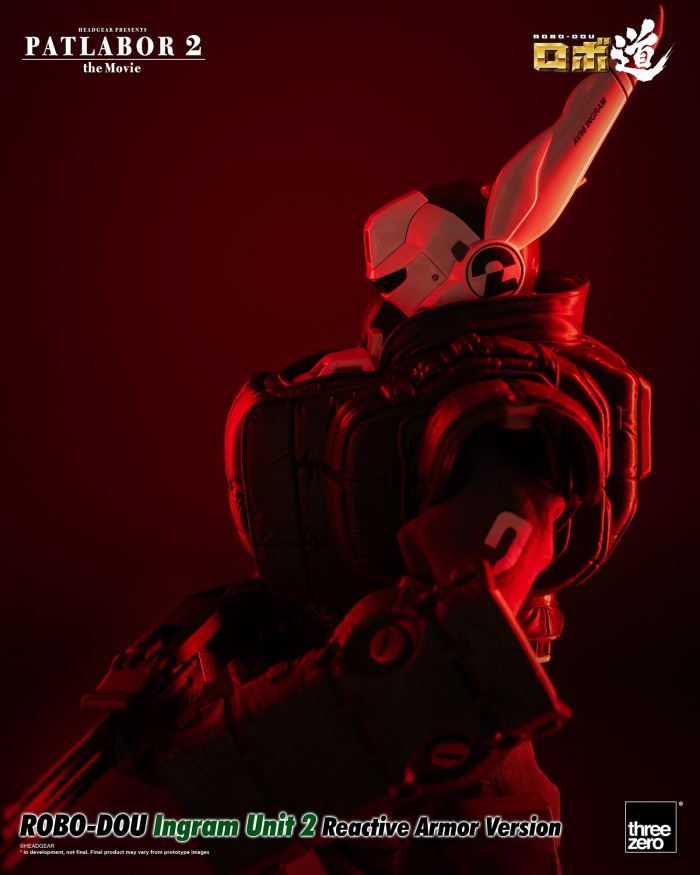 Robo-Dou Ingram Reactive Armor equipped Units 1 to 3