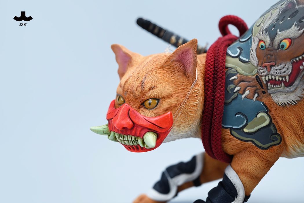 Japanese relief tattoo cat 1/4