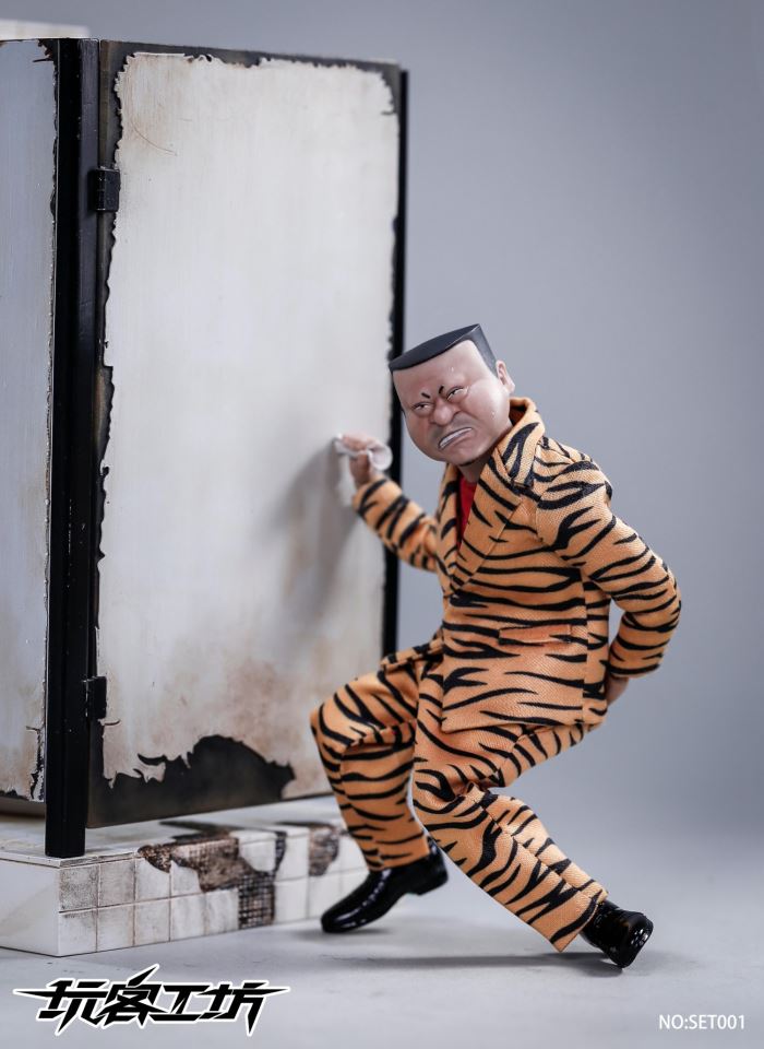 Hold it, old man! Cartoon style head sculpt