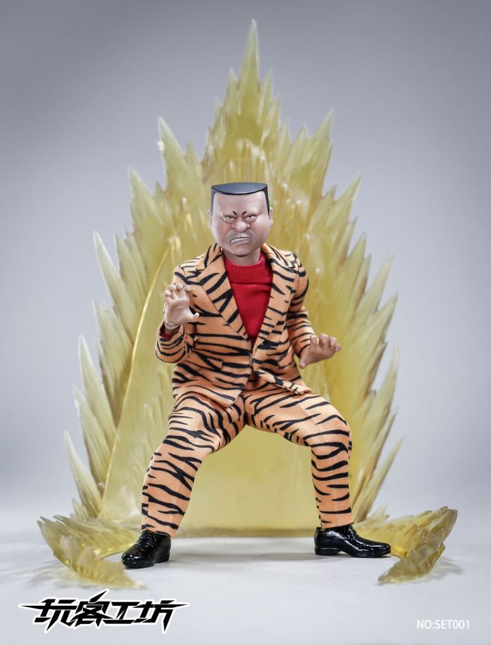 Hold it, old man! Cartoon style head sculpt