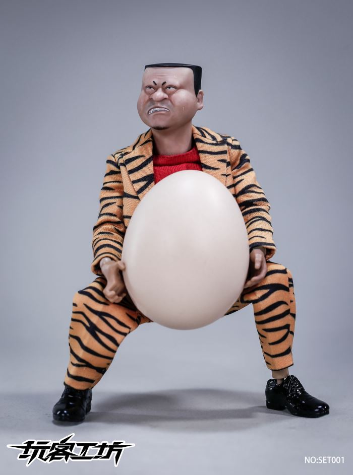 Hold it, old man! Cartoon style head sculpt