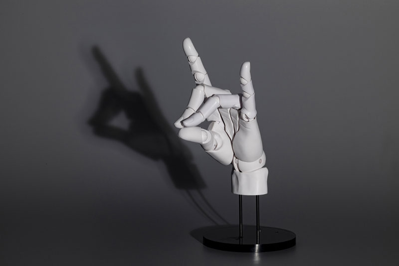 ARTIST SUPPORT ITEM Takahiro Kagami Hand Model /L -WHITE- Action Figure