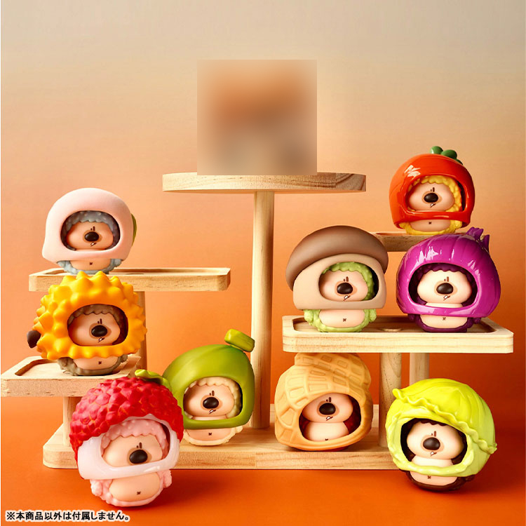 Crispy Xiao Bu Vegetable Buff Series Mini Trading Figure