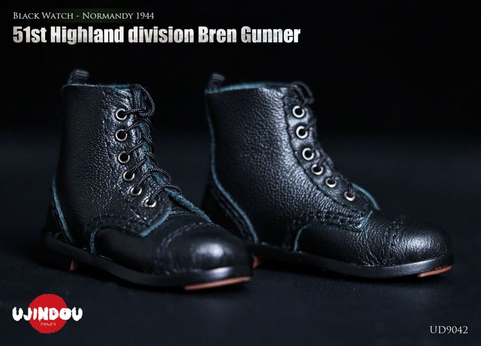 WWII British Army 51st Highland Division Bren Machine Gunner - Normandy 1944 1/6