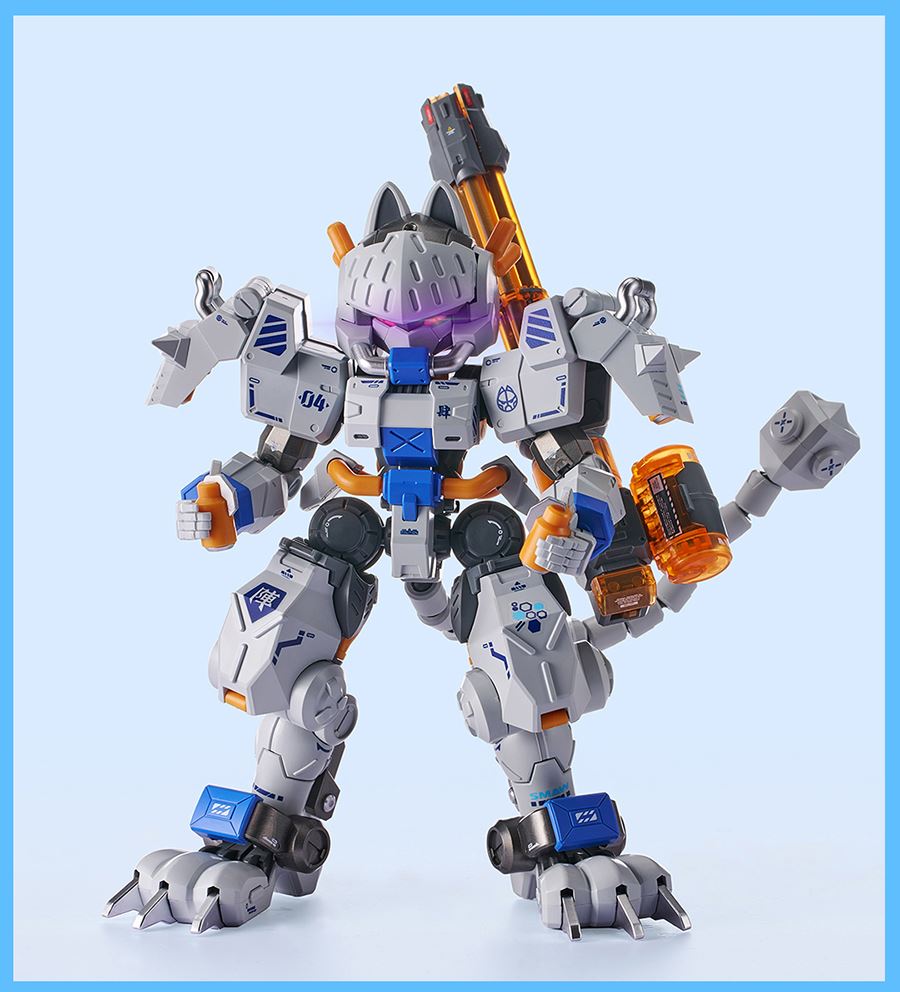 Original 04th Machine Array Heavy Armored Cat Mecha