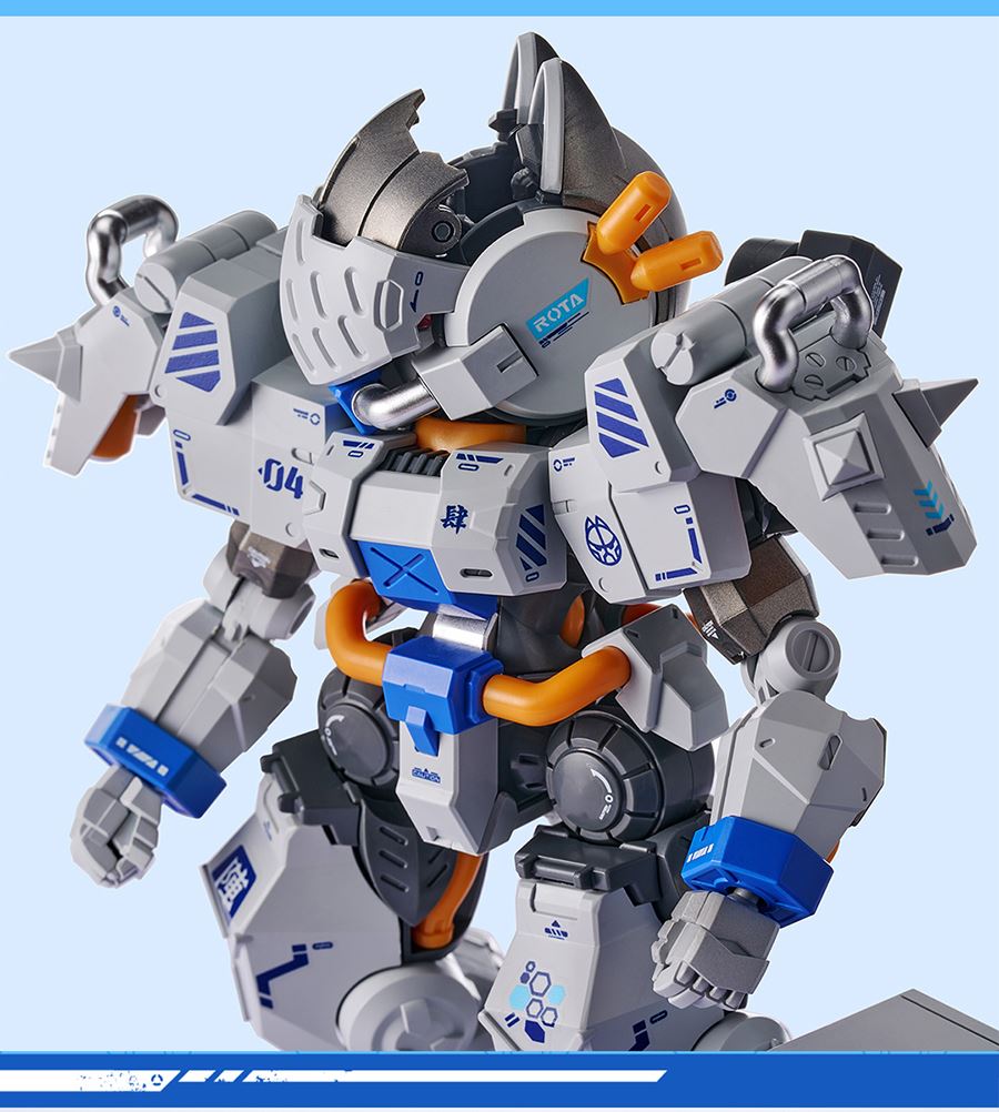 Original 04th Machine Array Heavy Armored Cat Mecha