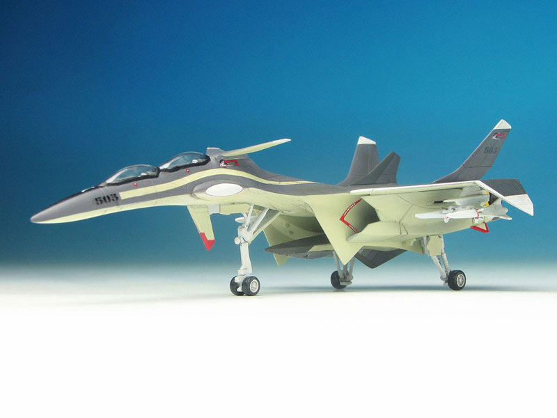 Sentou Yosei Yukikaze FFR-31 MR/D Super Sylph Yukikaze Plastic Model w/Mini Magnet Sheet 1/144