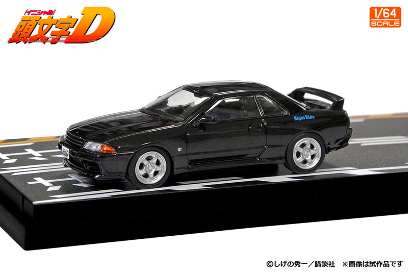 Initial D Set Vol.18 Takeshi Nakazato Skyline GT-R (BNR32) & Seiji Iwaki Lancer Evolution IV 1/64