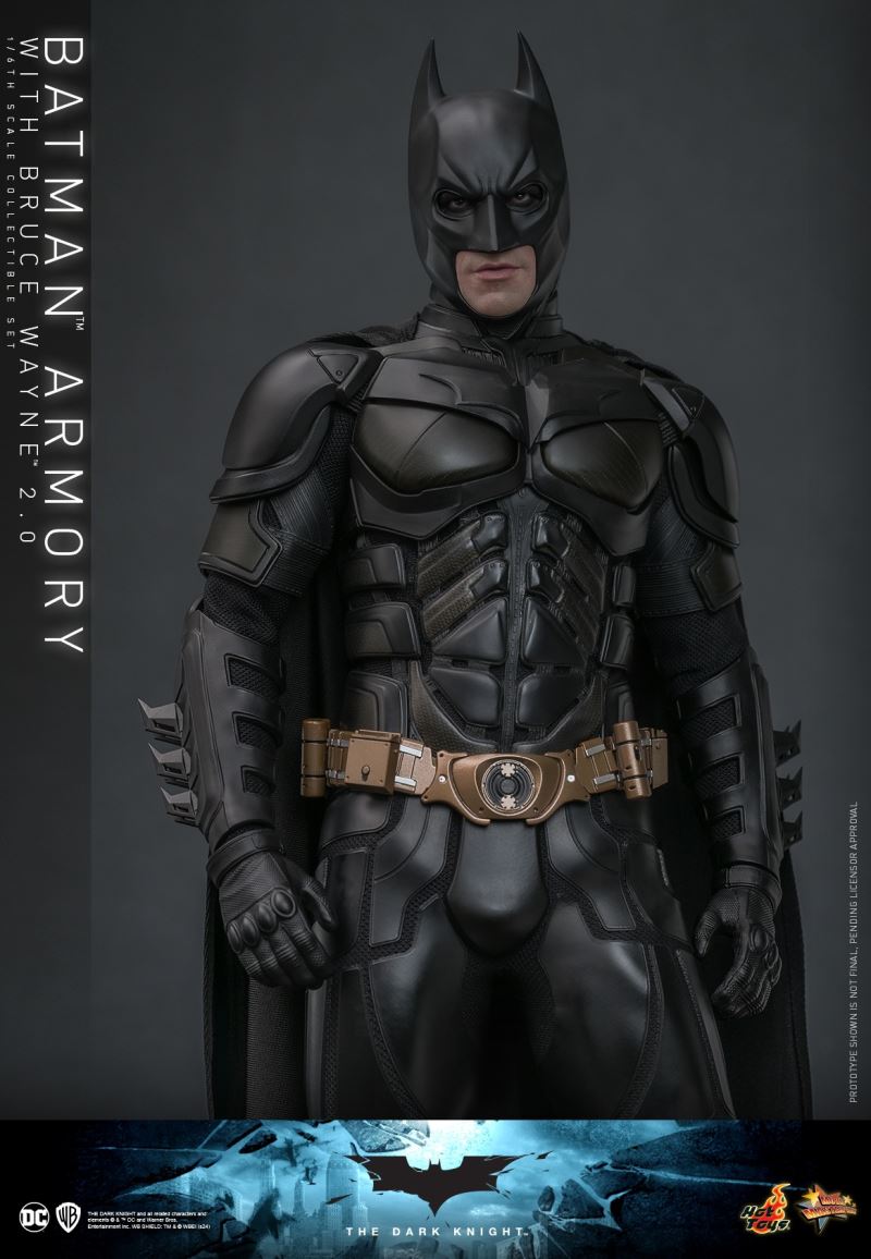 THE DARK KNIGHT BATMAN ARMORY WITH BRUCE WAYNE (2.0) 1/6