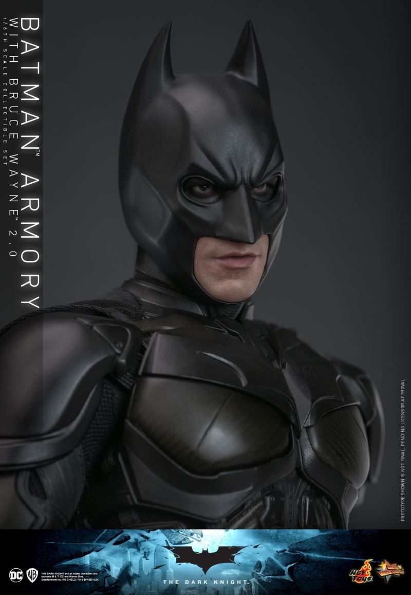 THE DARK KNIGHT BATMAN ARMORY WITH BRUCE WAYNE (2.0) 1/6