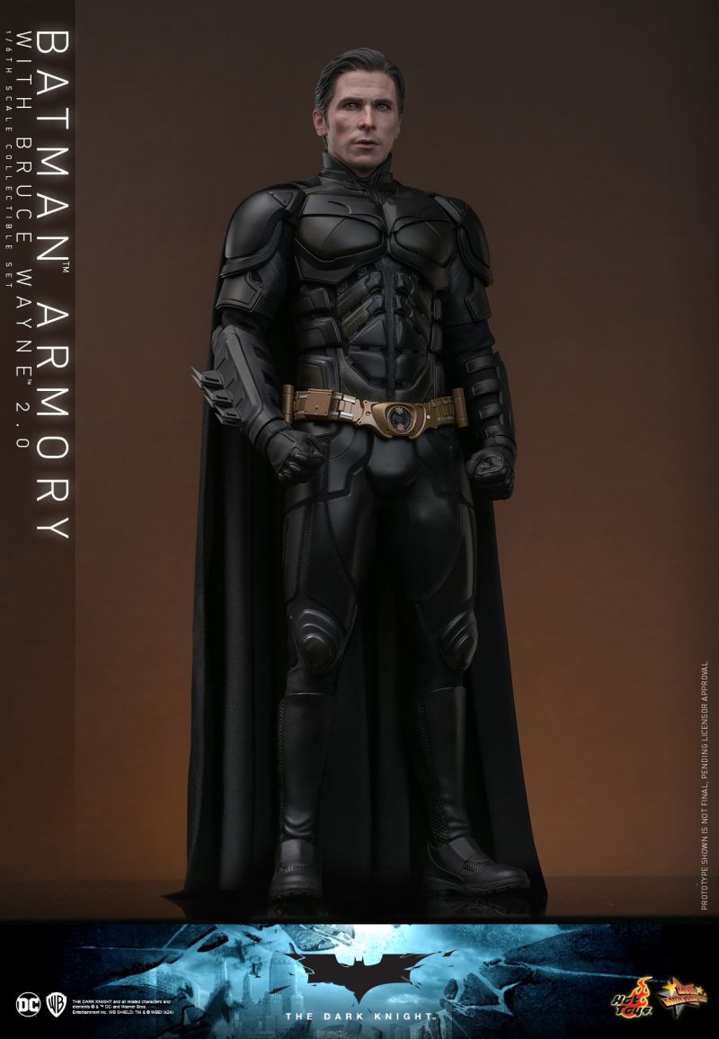 THE DARK KNIGHT BATMAN ARMORY WITH BRUCE WAYNE (2.0) 1/6