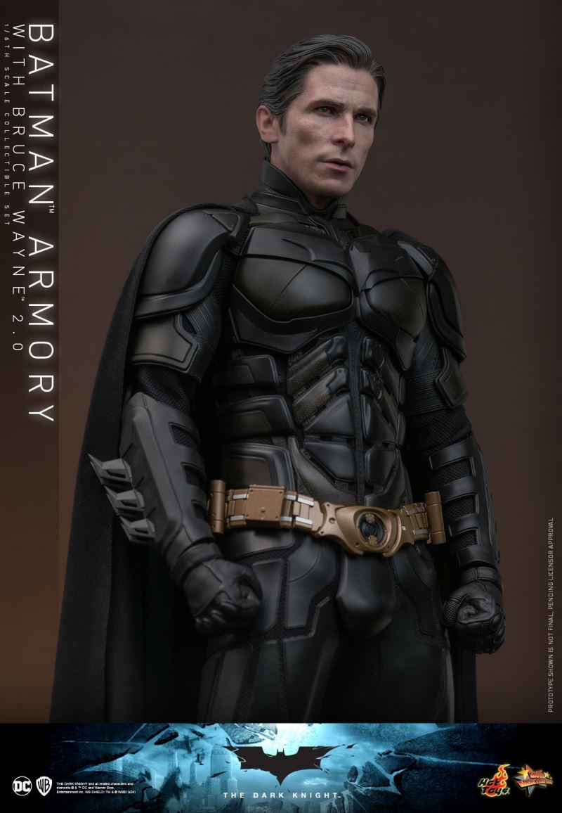 THE DARK KNIGHT BATMAN ARMORY WITH BRUCE WAYNE (2.0) 1/6