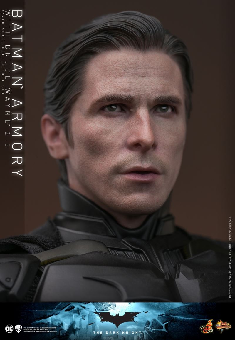 THE DARK KNIGHT BATMAN ARMORY WITH BRUCE WAYNE (2.0) 1/6