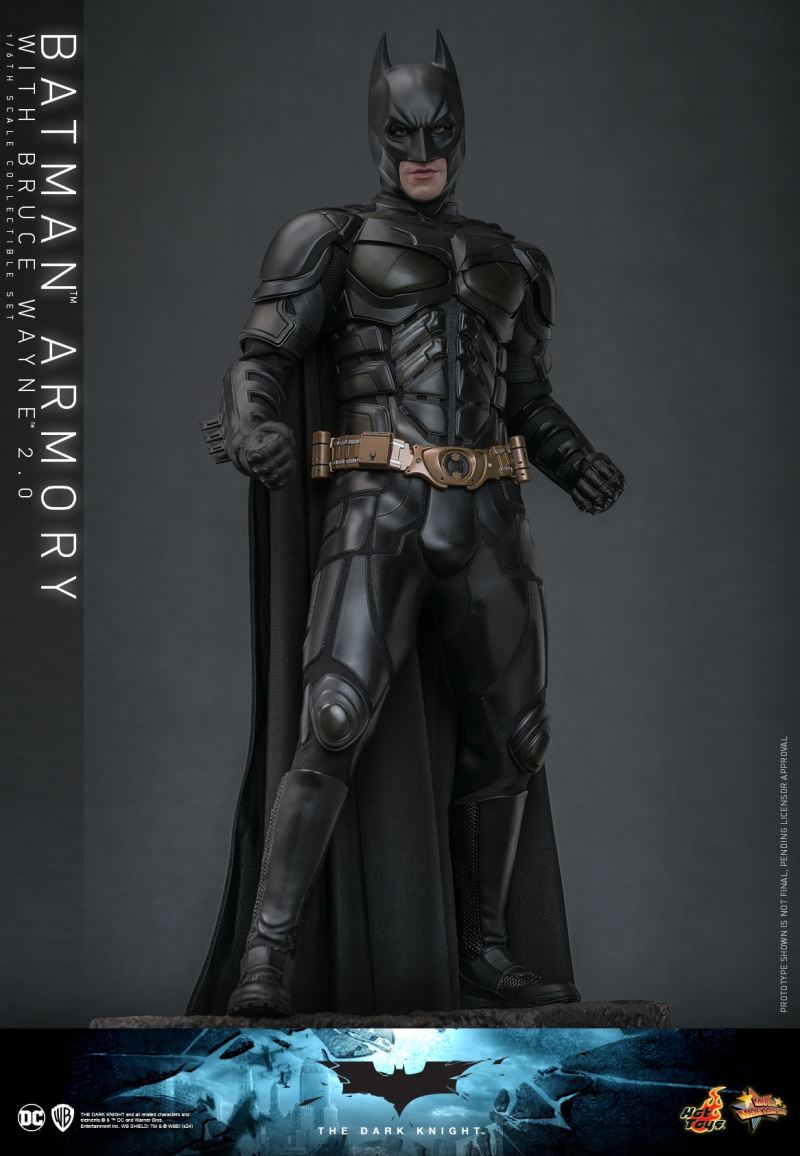 THE DARK KNIGHT BATMAN ARMORY WITH BRUCE WAYNE (2.0) 1/6