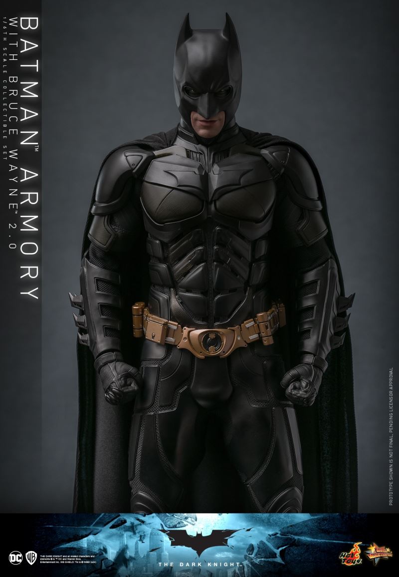 THE DARK KNIGHT BATMAN ARMORY WITH BRUCE WAYNE (2.0) 1/6
