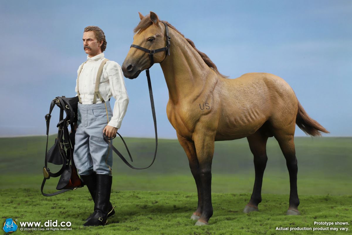 Civil War Brown Warhorse 1/6