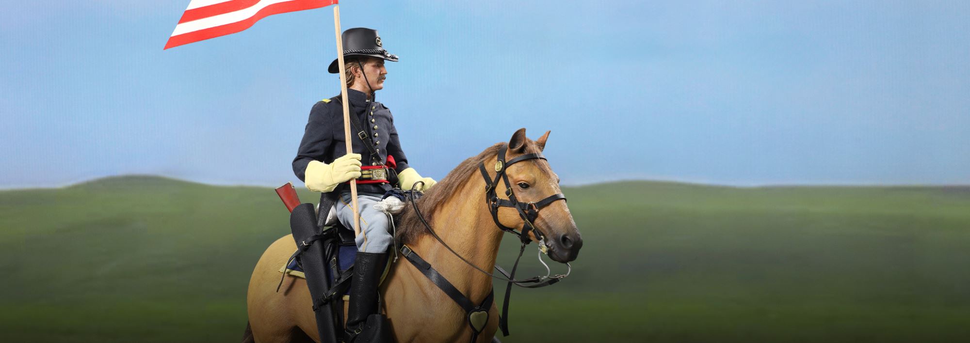 Civil War Brown Warhorse 1/6