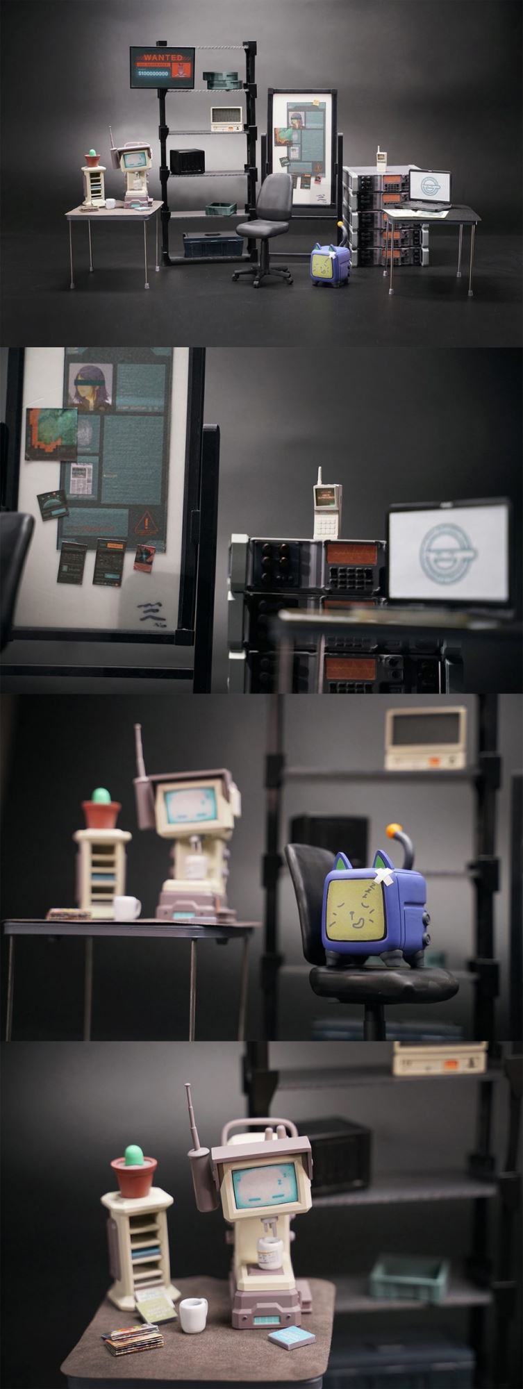 Hollow Investigator Functional Costume NU001A & NU001B Hollow Outpost Scene NU002 1/6