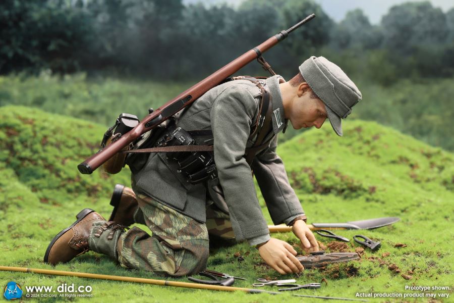 German Wehrmacht Mine Detector Private Jurgen Neumann 1/6