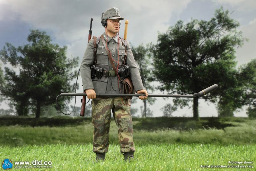 German Wehrmacht Mine Detector Private Jurgen Neumann 1/6