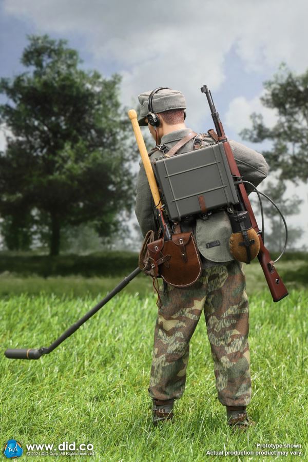 German Wehrmacht Mine Detector Private Jurgen Neumann 1/6