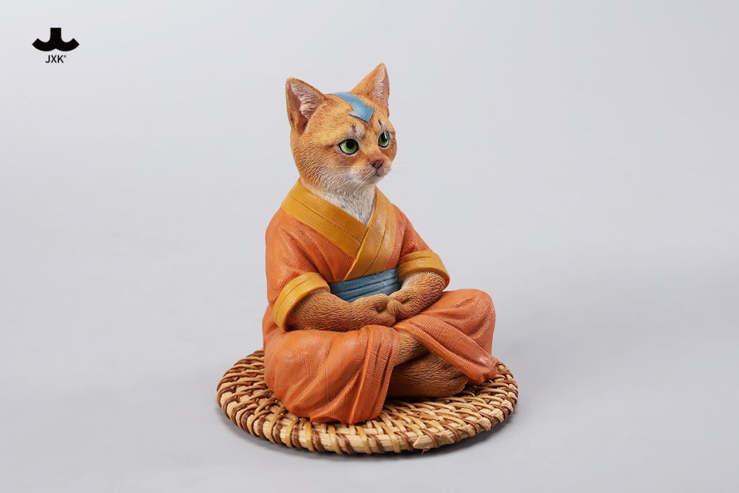 Airbender Cat Figurine