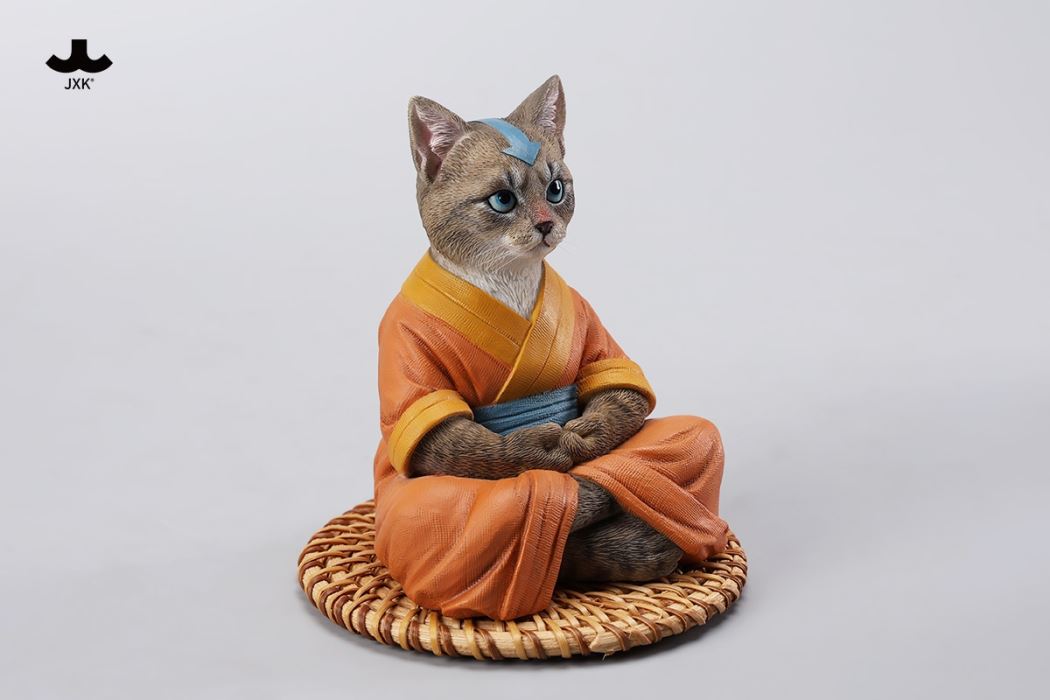 Airbender Cat Figurine