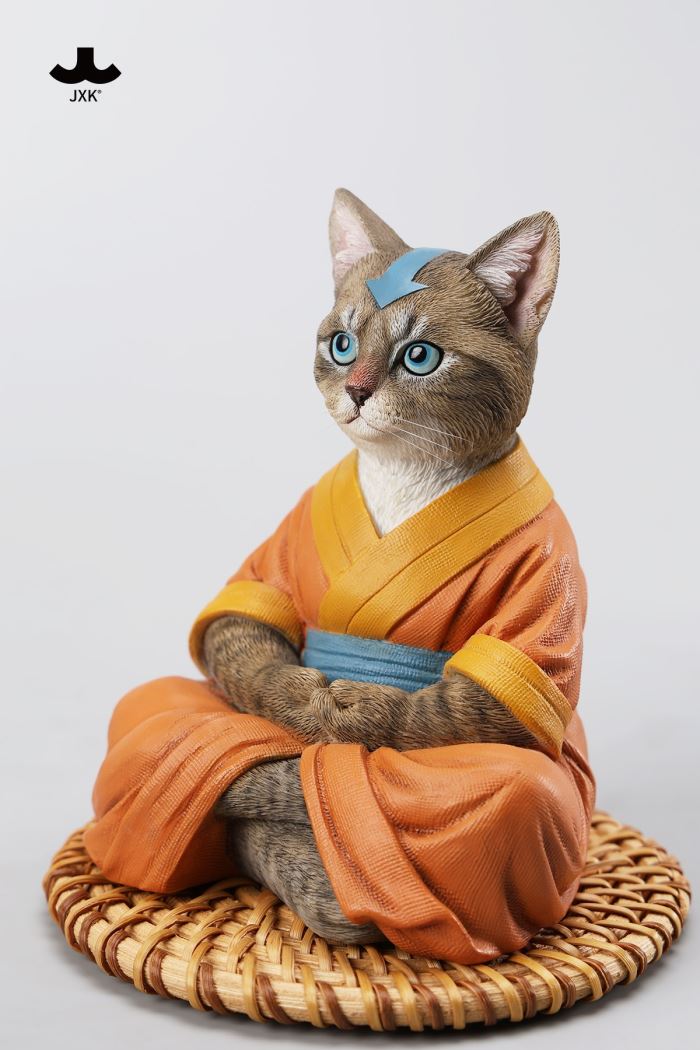 Airbender Cat Figurine