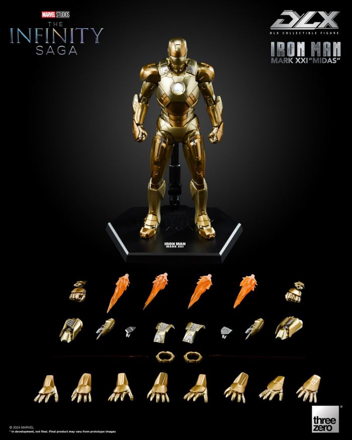 Marvel Infinity Saga DLX Iron Man Mark 21 Midas