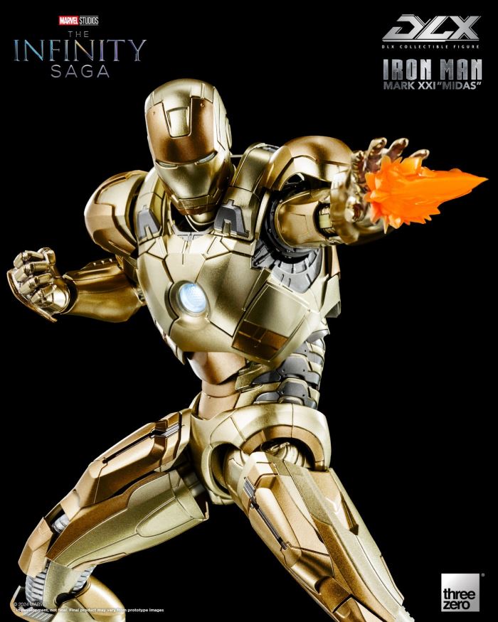 Marvel Infinity Saga DLX Iron Man Mark 21 Midas