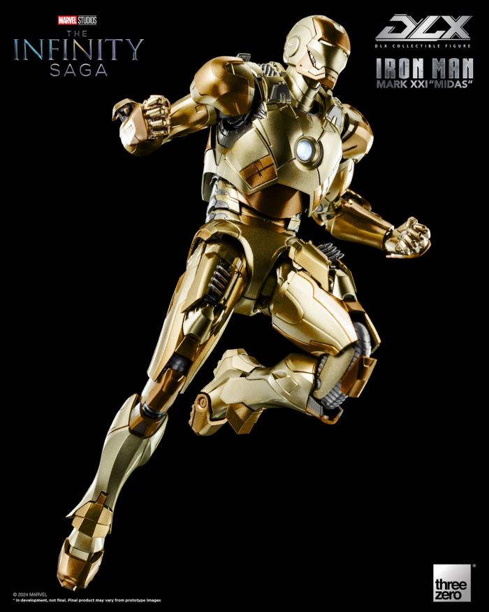 Marvel Infinity Saga DLX Iron Man Mark 21 Midas