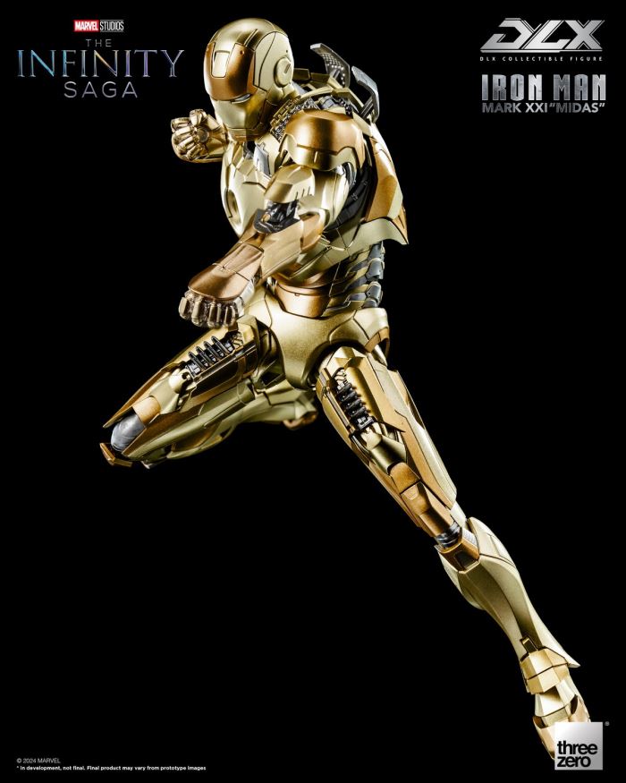 Marvel Infinity Saga DLX Iron Man Mark 21 Midas