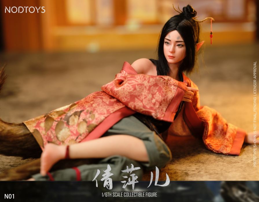 Silicone Mobile Doll Fox Fairy - Qianping'er 1/6