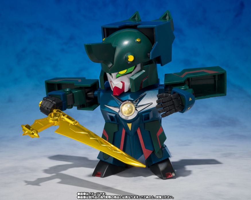 Original SD Gundam World Super Armored God Gun Genesis Superior Dragon Edition