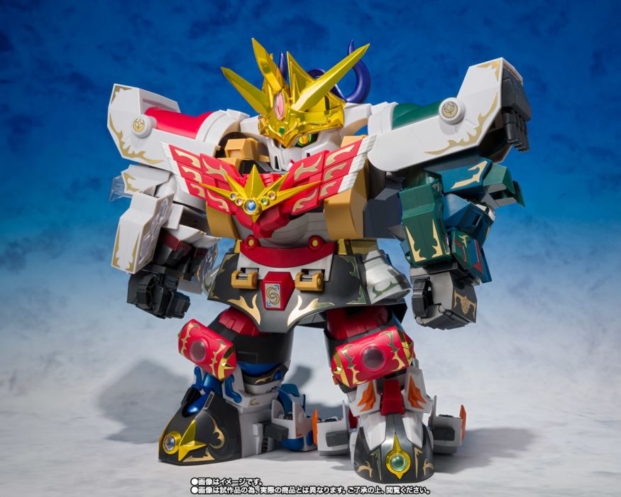Original SD Gundam World Super Armored God Gun Genesis Superior Dragon Edition
