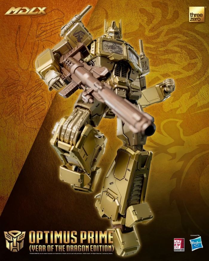 Transformers MDLX Optimus Prime (Year of the Dragon Limited Edition)