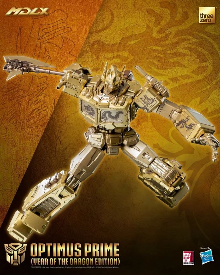 Transformers MDLX Optimus Prime (Year of the Dragon Limited Edition)