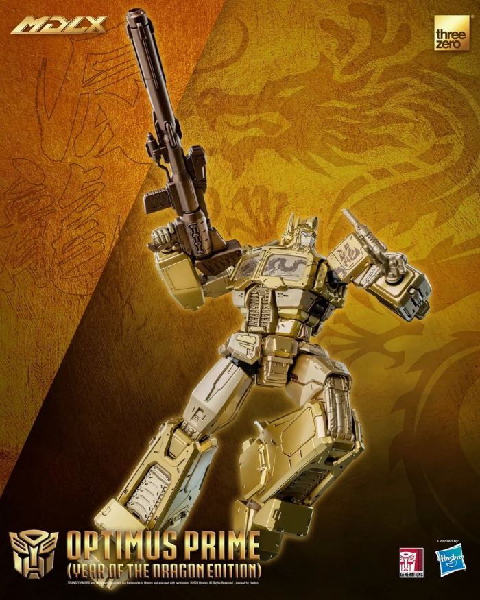 Transformers MDLX Optimus Prime (Year of the Dragon Limited Edition)