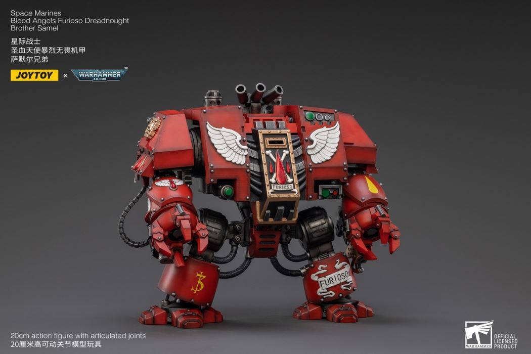 Salamander Eradicator Zawak/Primarch of the Seventh Legion of Rogal Dorn/Violent Dreadnought Mecha Samur 1/18