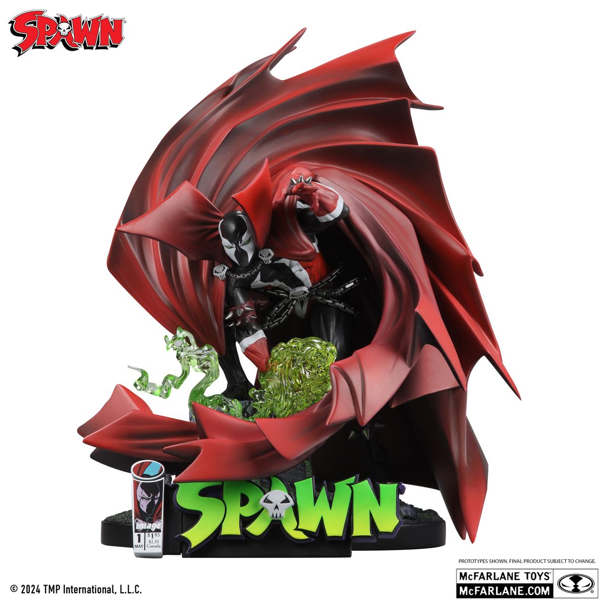 McFarlane: Spawn #1 (Black White & Red All Over)